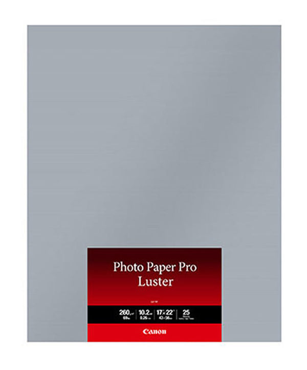 CANON PRO LUSTER PAPER 17X22 | 25 COUNT