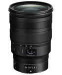 Top front view of the Nikon NIKKOR Z 24-70mm f/2.8 S Lens