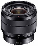 SONY E 10-18MM F/4 OSS LENS