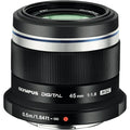 OLYMPUS M 45MM F/1.8 BLACK LENS