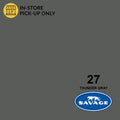 SAVAGE 107IN THUNDER GRAY SEAMLESS BACKGROUND PAPER